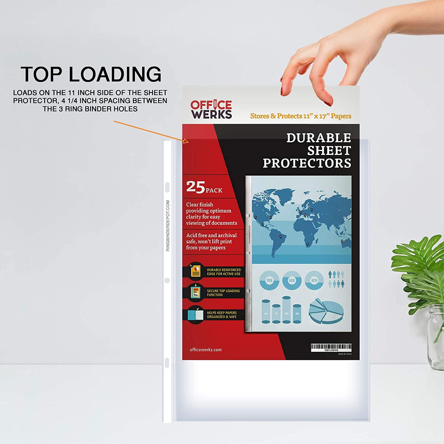 Vinyl Top-Loading Poster Holder Print Protector – Plastic Products Mfg.