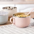thumbnail image 5 of ACDANC Unbreakable Microwave Soup Mugs with Lids and Handles,Microwave Ramen Bowl with Lid for Soup and Instant Noodles,Oatmeal,Gumbo,Salad,Bpa Free Plastic Drinking Mug with Cover, 5 of 9