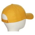 thumbnail image 2 of Daxton Classic Baseball Hat Custom A to Z Initial Team White Neon Orange Letter, Gold Cap, Letter K, 2 of 2