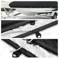 thumbnail image 3 of 20-22ft 210D Trailerable Boat Cover Waterproof Fishing V-shape Black 700 x 280cm, 3 of 5