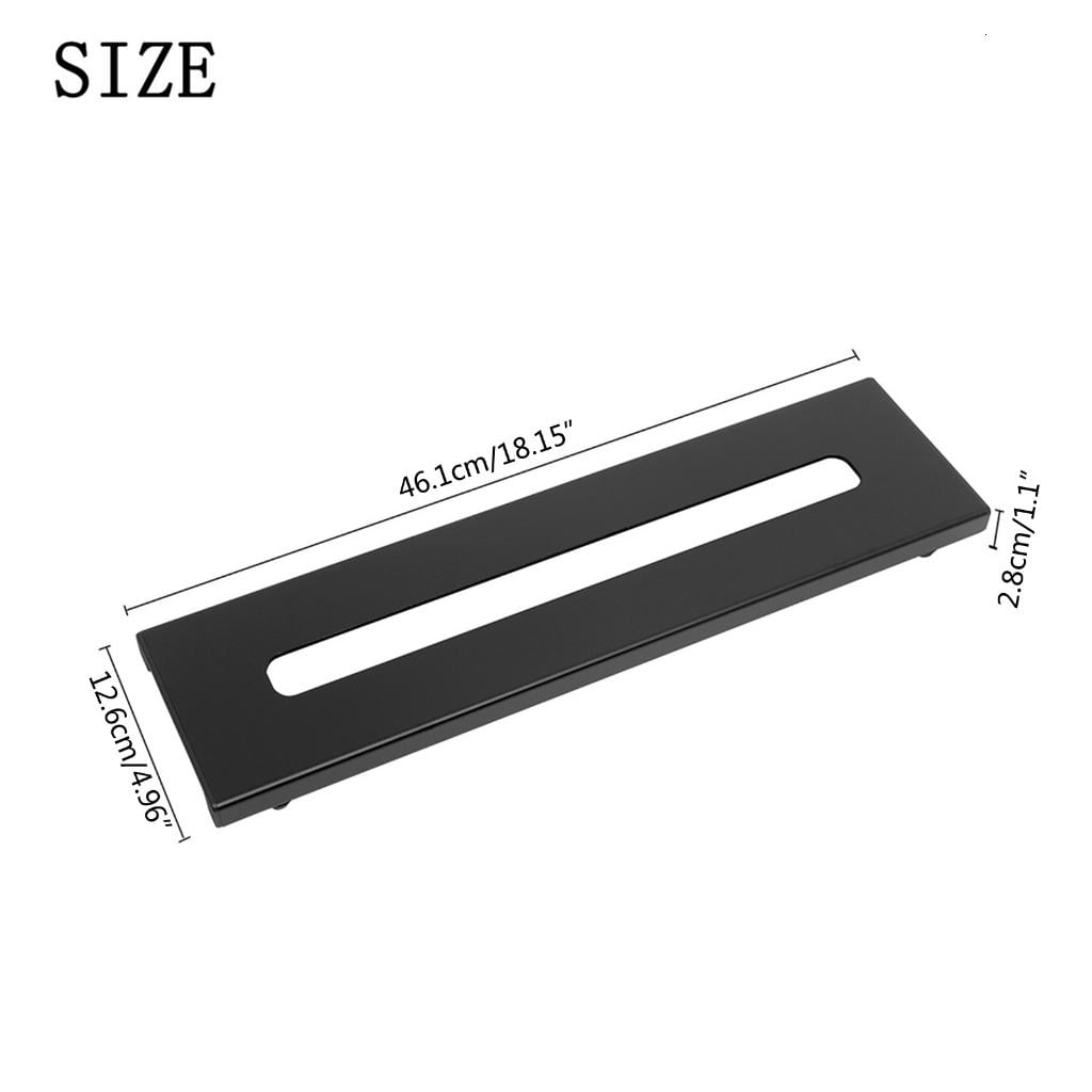 Yihuala Electric Guitar Pedal Board Effects Pedalboard Pedal Musical Instrument Accessories Aluminium Alloy Effects Pedalboard