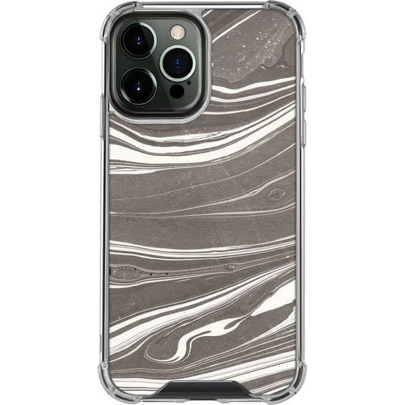 Skinit Marble Grey Marble iPhone 14 Pro Max Clear Case