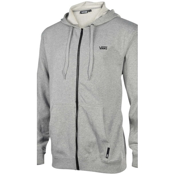Vans Vans Men's Emb Fleece Zip Up HoodieHeather Gray