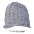 thumbnail image 5 of Travelwant Thermal Knit Hat Winter Unisex Knitted Hat Stretchy Windproof Solid Color Ear Hop Warm Wear for Hiking Traveling Shopping Piled Winter, 5 of 7