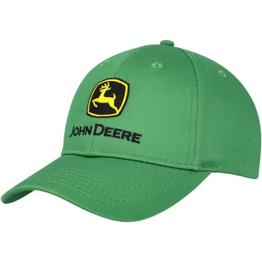 Men's Top of the World Green John Deere Classic Twill Adjustable Hat - OSFA