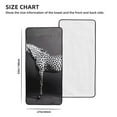 thumbnail image 2 of Zufioo Monochrome Leopard Horse Print Coral Fleece Bath Towel 27x55 Inches, Absorbent and Quick-drying Bath Towel, Suitable for Adults and Children, 2 of 8