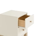 thumbnail image 6 of Storkcraft California 2 Drawer Nightstand, Frosted Oat and Driftwood, 6 of 12
