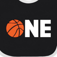 thumbnail image 4 of Inktastic One Basketball First Birthday Boys or Girls Baby Bib, 4 of 4