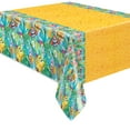 thumbnail image 2 of (4 pack) Multicolor SpongeBob SquarePants Birthday Plastic Party Tablecloth, 84in x 54in, 2 of 7
