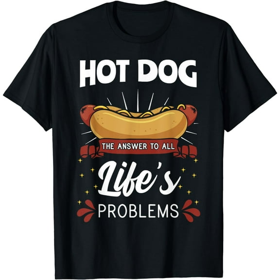 Hot Dog Hotdogs Wiener Frankfurter Frank Vienna Sausage Bun T-Shirt mens t shirt,black,women,funny,misfits,men,journey