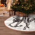 thumbnail image 5 of Haiem Cowboy Ride A Horse Pattern Christmas Tree Skirt Merry Christmas Party Christmas Tree Decoration,New Year Decorations-48", 5 of 6