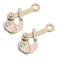 thumbnail image 1 of Unique Bargains 0.5T Cable Grip Wire Grip Jaw Puller 14cm/0.5FT Steel Cable Wire Puller Tool for Wire Rope Cable (Gold Tone) 2PCS, 1 of 7