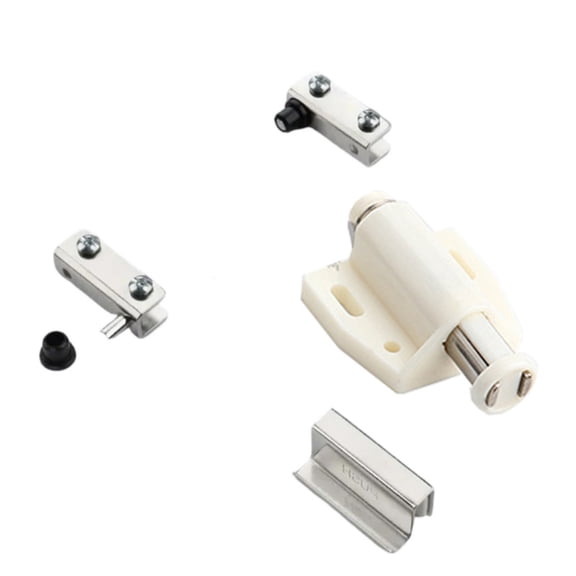 Magnetic Push To Open Touch Latches Glass Door Hinge Clamp Display Cabinet Hinge