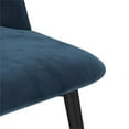 thumbnail image 2 of Pemberly Row Modern Velvet Side Chair (Set of 2) in Sapphire, 2 of 7