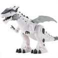 thumbnail image 2 of Vaidha Interactive Walking Dinosaur Toy with Roaring Sound & Moving Features - Educational STEM Toy for Kids Ages 1+, Red/Green/White, 31cm Long - Battery Not Included, 2 of 7