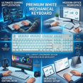 thumbnail image 3 of Teclado HP GK400F con cable USB, 104 teclas, switch marrón, 3 of 9