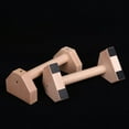 thumbnail image 5 of Push-Up Stand Wood Pushup Bars Exercise Home Workout Equipment 25CM, 5 of 5