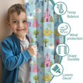 thumbnail image 3 of Blackout Kids Curtains,Fairy Tale Princess Castle Pattern Childrens Insulated Curtains Set Of 2,Bedroom Essentials,Toddler Room Decor 42"x54", 3 of 5