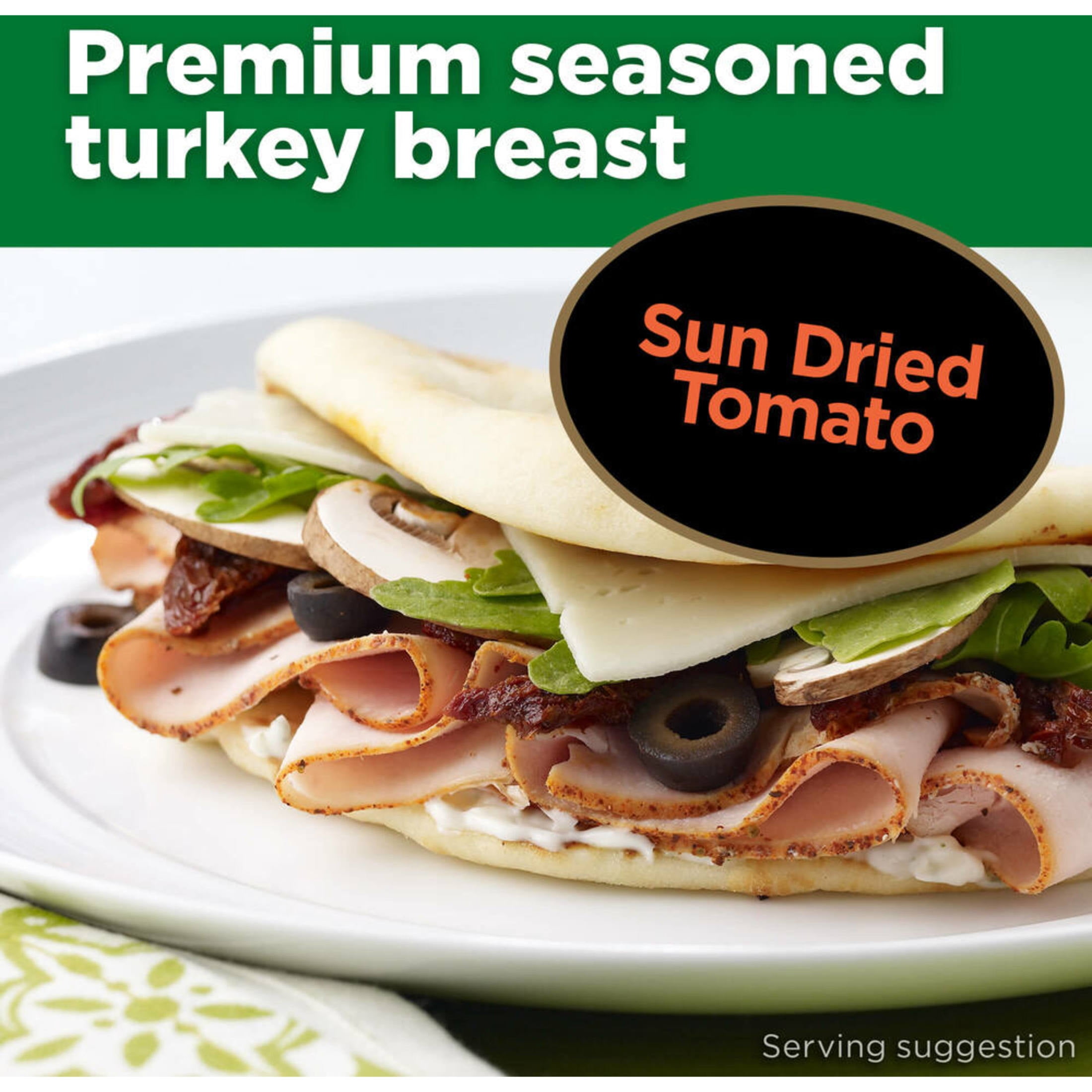 Jennie-O Sun Dried Tomato Turkey Breast, Deli Sliced Plastic Pack