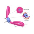thumbnail image 2 of Entraîneur de Cuisse Multifonctionnel Rose Rouge - PVC, Mousse & Rigide Construction à Ressort pour Exercice Post-Partum Plancher Pelvien, Modelage des Hanches & Yoga – Design Compact 27*16*11cm, Poids Net 350G, 2 of 6