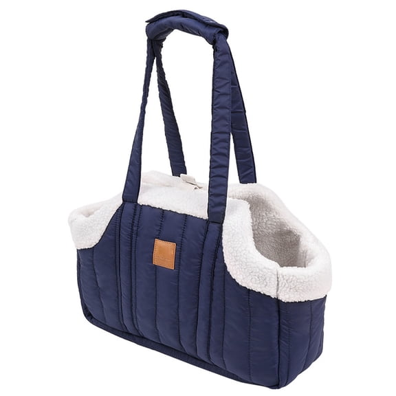 Pet Handbag Warm Lined Tote For Small Dogs Puppies And Secure Travel Bag Outdoor Hiking Walking Shopping