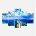 thumbnail image 2 of Blue Fort Nepean Road from Helicopter - Impression sur Toile Paysage, 2 of 3