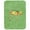 Avacado, variant on Grasshopper On Green Glass Cutting Board - Large