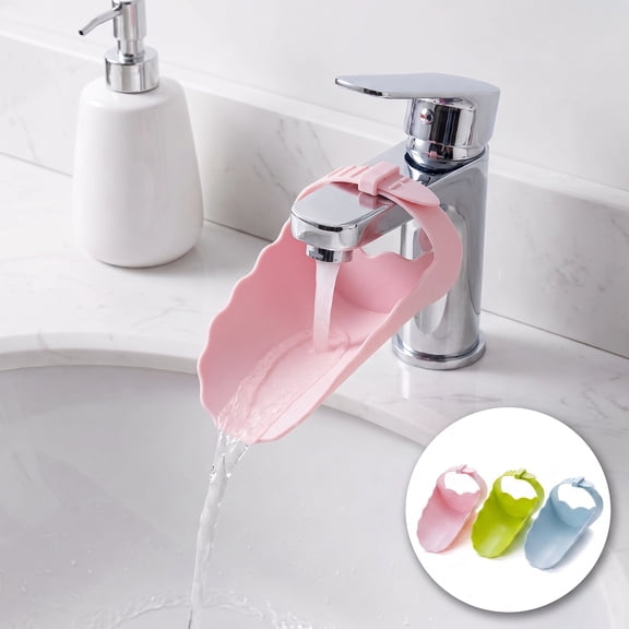 Faucet Extender 3 Pack, Sink Faucet Extender for Hand Wash Helper, Bathroom Sink Accessory, Hand-Washing Solution 4.13"×3.07"×4.53"