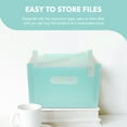 thumbnail image 5 of Beaupretty Convenient Receipt Holder Sky Blue PP File Folder for Office and Travel, 5 of 7