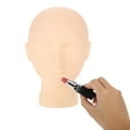 thumbnail image 4 of PENGXAING Professional Makeup Practice Mannequin Head Silicone Cosmetology Training, 4 of 10