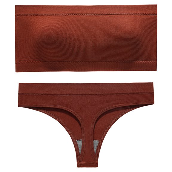 Bigersell Padded Sports Bras for Women Push up Clearance Sport Bras for Women Plus Size Sport Bra Style B5163 V-Neck Seamless Bras Pull-On Bra Closure Regular Size Tank Top Bras for Women Coffee L