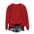 thumbnail image 6 of Antqov Sweatshirt for Women, Crewneck Pullover Christmas Print Oversized Long Sleeve Shirts, Fall Winter Party Fashion Funny Comfy Casual Sweatshirts, 6 of 6