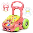 thumbnail image 1 of Costway Baby Sit-to-Stand Learning Walker Toddler Activity Musical Toy w/ LED Light Pink, 1 of 10
