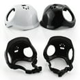 thumbnail image 4 of sunsanly Pet Helmet with Ear Holes Dog Safety Hat Windproof Adjustable Puppy Motorcycle Helmet for Outdoor Riding Hiking Cycling, 4 of 8