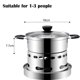 thumbnail image 3 of Cocina Portátil de Acero Inoxidable, Sin Necesidad de Electricidad, Diseño Compacto, Ideal para Uso En Interiores y Exteriores, Fácil de Transportar, Ideal para Camping, Picnics y Senderismo, 3 of 7