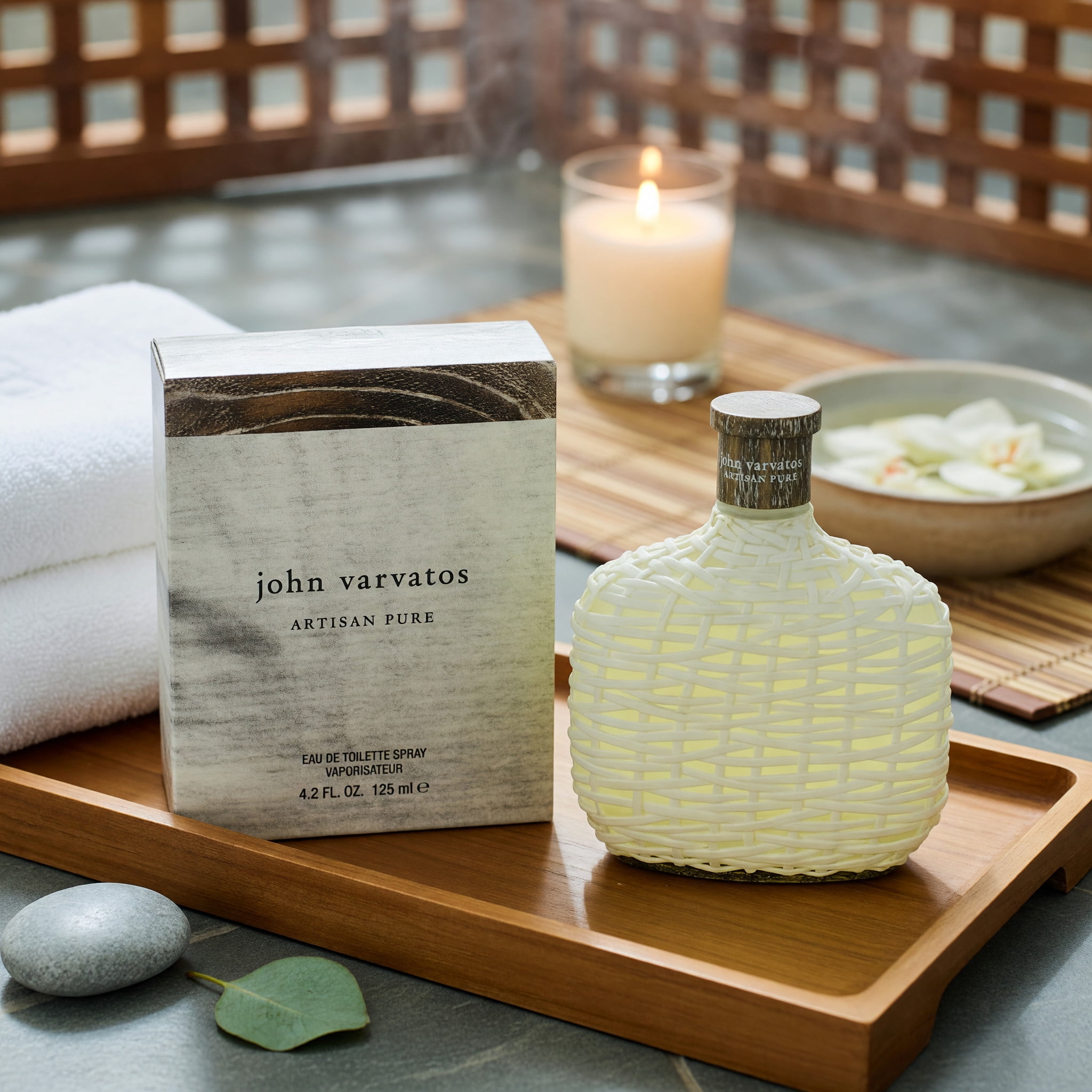 香水(男性用) John Varvatos Artisan Pure 125ml John Varvatos Artisan Pure Eau De Toilette Spray, Citrus Cologne