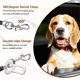 thumbnail image 3 of Correa para perro Uxcell, arnés de cinturón de seguridad de 16 pulgadas con clips dobles, acero trenzado, (transparente, 1 pieza), 3 of 7