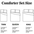 thumbnail image 5 of Purple Comforter Twin 5 Piece All Season Bedding Twin Comforter Bed in A Bag- Ultra Soft 100% Microfiber Polyester - Twin Bedding Sets for Girls with Fitted Sheet ， Flat Sheet, 5 of 5
