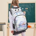 thumbnail image 7 of FORMRS School Backpack 17" Student Travel Bag with Laptop Compartment, Pastel Flower Pattern, 7 of 7