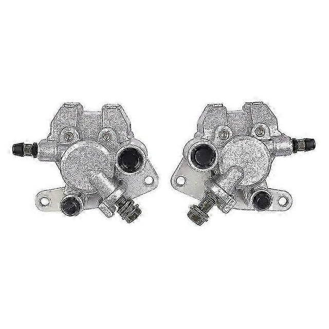 Front Right & Left Brake Caliper with Pads for Yamaha Banshee 350 Grizzly 350 400 450 Big Bear 250 3 Edition 0830