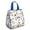 Pioneer Flower Floral-2, variant on Pioneer Flower Floral Print Pattern Insulated Lunch Bag for Women & Adults,Large Portable Soft Cooler Lunch Bag,Thermal Food Storage Tote with Pearl Cotton,8.66L,8.75x5.75x9.5 Inch