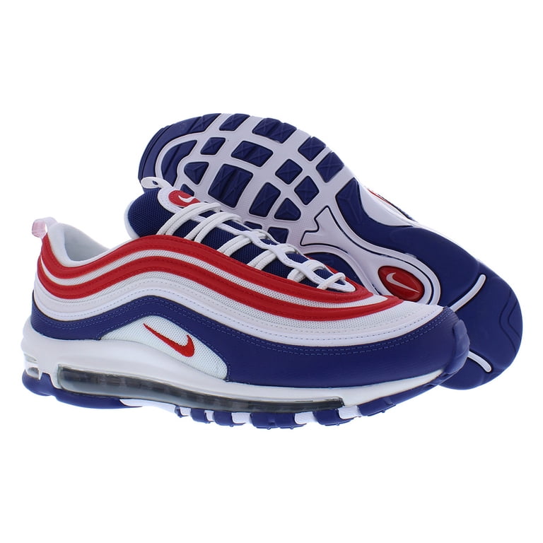 Nike Air Max Shoes White Red Blue Men\'s Size 12 Nike Air Max 1  main image 3