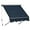 Dark Blue, variant on Patio Window Awnings 48", Fully Assembled Manual Retractable Sunshade Canopy for Windows & Doors (Burgundy, 50"x55")