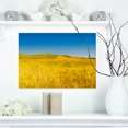 thumbnail image 1 of Tuscany Whet Field on Sunny Day - Landscape Artwork Canvas, 1 of 3