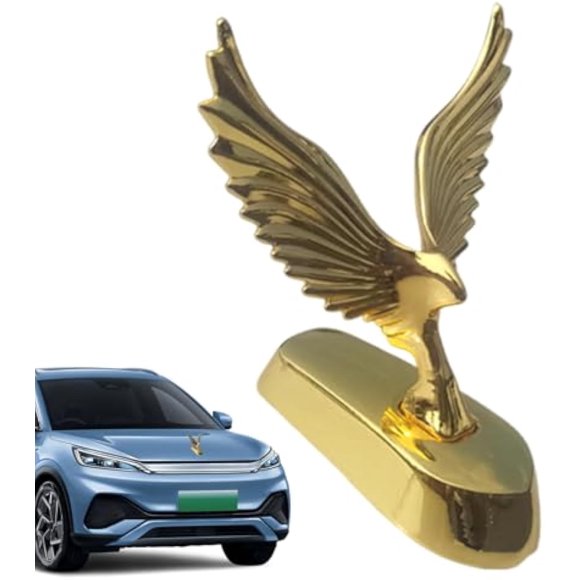 Winged Car Ornament – 3D Hood Decal, Eagle Badge, car Hood icon | Automotive Styling Enhancement, Vehicle Exterior Crafted for Drivers Seeking Standout Performance and Visual Upgrades