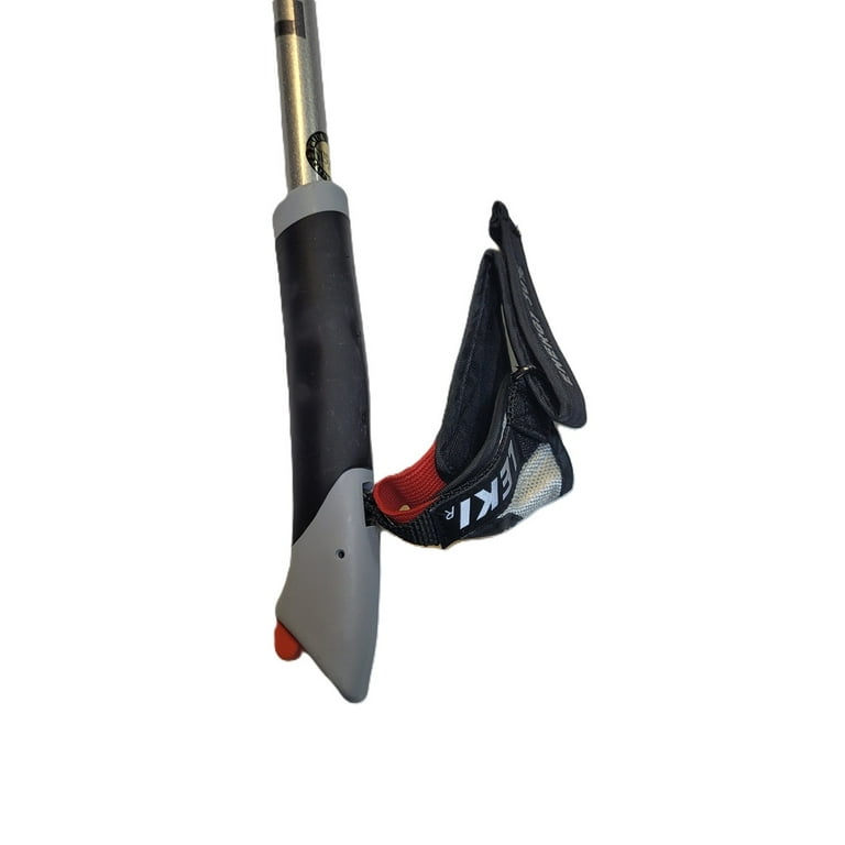 LEKI SL ストック　115cm LEKI Nordic Walking Response Titanium Series Silver/Red 115cm