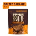 thumbnail image 2 of Brownie Brittle - Salted Caramel Thin and Crispy Sweet Snacks (Pack of 1, 14 oz), Rich Gourmet Brownie Bites Dessert, 2 of 3