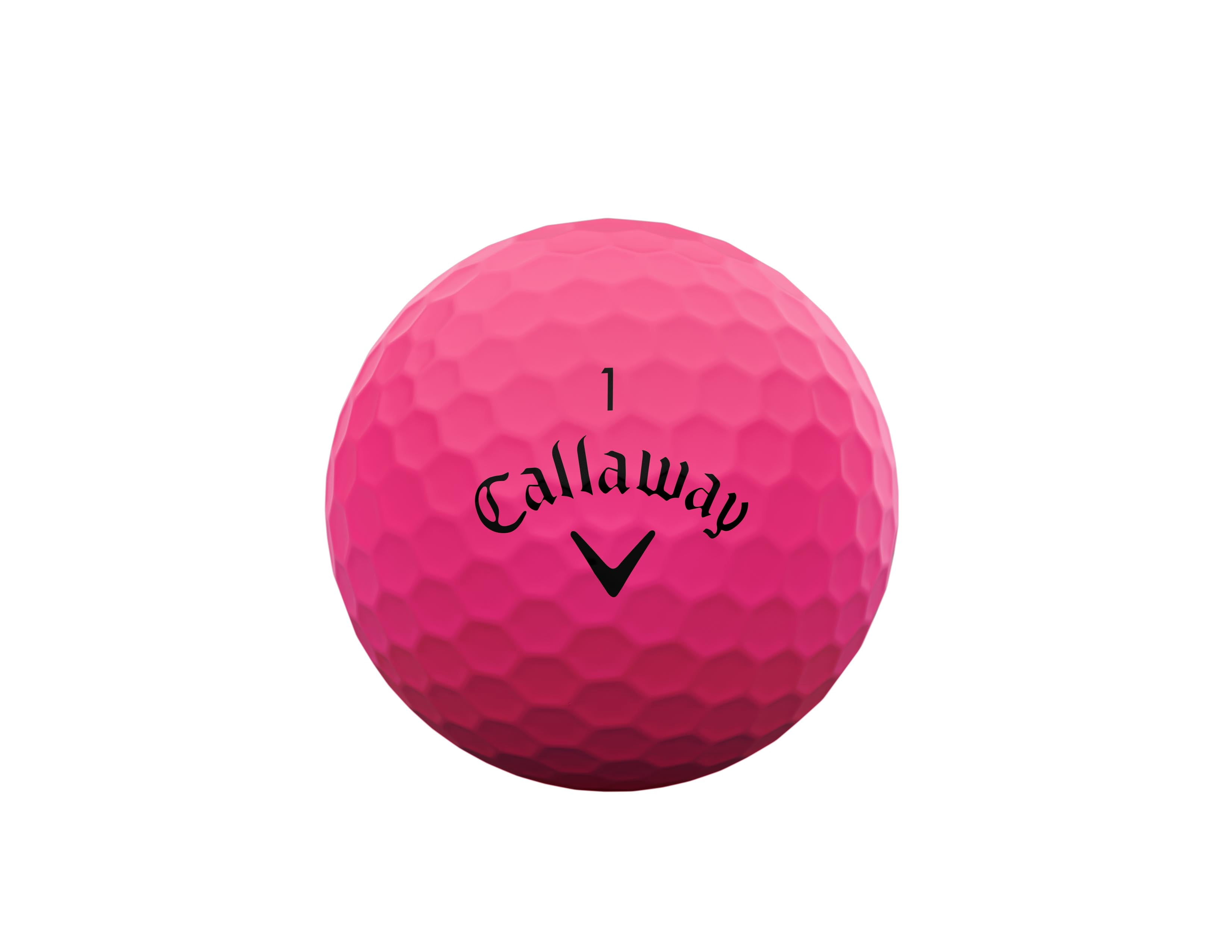 (4 pack) Callaway Supersoft 2025 Golf Balls 12-Pack, Matte Pink