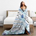 thumbnail image 6 of Daughter Gift from Mom, Gifts for Daughter from Mother, to Daughter, to My Daughter Flannel Throw Blanket 60"x50" - Birthday Graduation Gifts for Daughter, 6 of 6