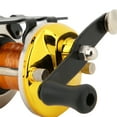 thumbnail image 4 of KEENSO Petite Roue d'Assiette, Moulinet de Pêche d'Hiver Portable avec Ligne, 4 of 8